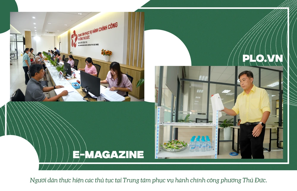 Người dân thực hiện các thủ tục tại Trung tâm phục vụ hành chính công phường Thủ Đức.png