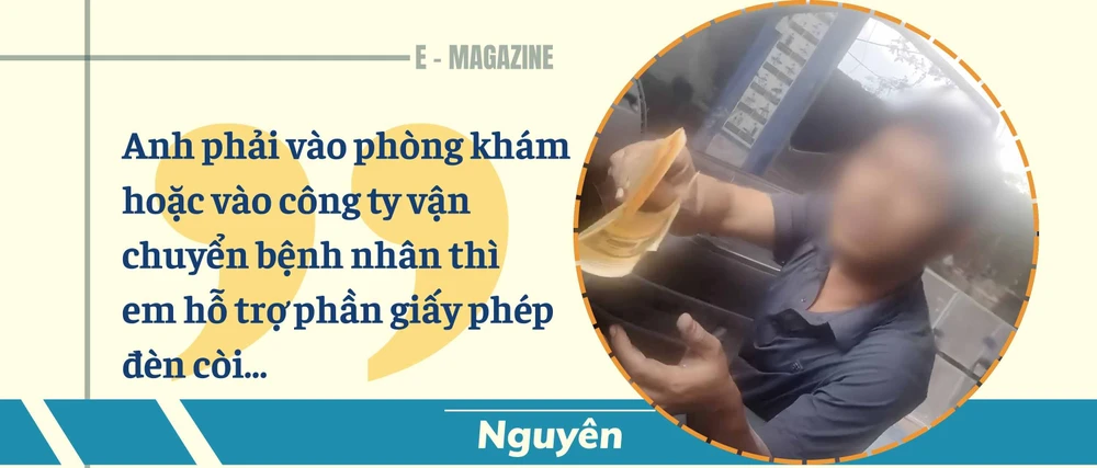 4. TRÍCH DẪN _Cái này phải vào công ty mới vô đèn còi được anh, cá nhân không vô được... Anh phải vào phòng khám hoặc vào công ty vận chuyển bệnh nhân thì em hỗ trợ phần giấy phép đèn còi..._ - Nguyên.jpg