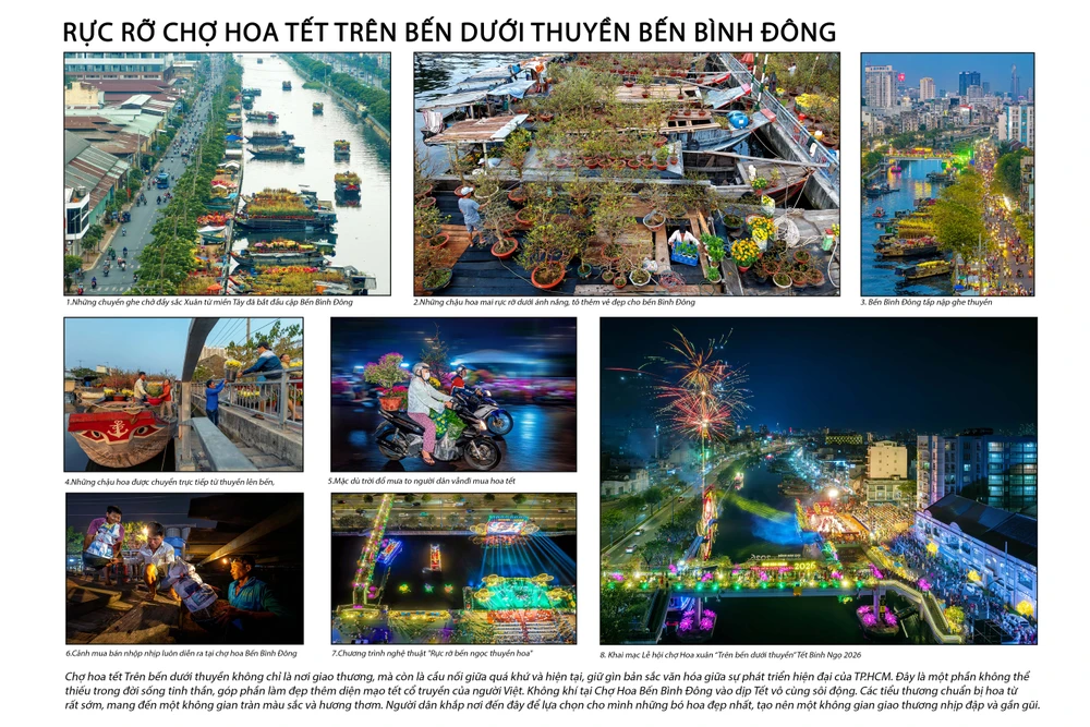 RỰC RỠ CHỢ HOA TẾT TRÊN BẾN DƯỚI THUYỀN BẾN BÌNH ĐÔNG_LÊ HOÀNG MẾN.jpg