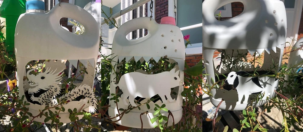 Mùa dịch, làm nhà siêu nhỏ, đem chim rừng cá biển vào can nhựa giết thời gian ảnh 8