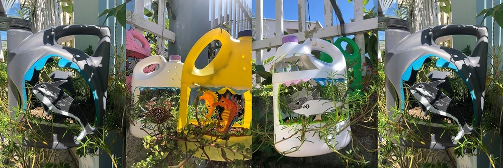 Mùa dịch, làm nhà siêu nhỏ, đem chim rừng cá biển vào can nhựa giết thời gian ảnh 7