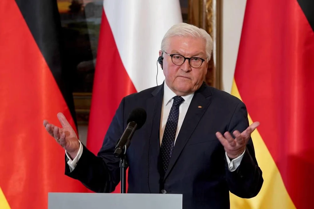 Tổng thống Đức Frank-Walter Steinmeier. Ảnh: AFP Tổng thống Đức Frank-Walter Steinmeier. Ảnh: AFP