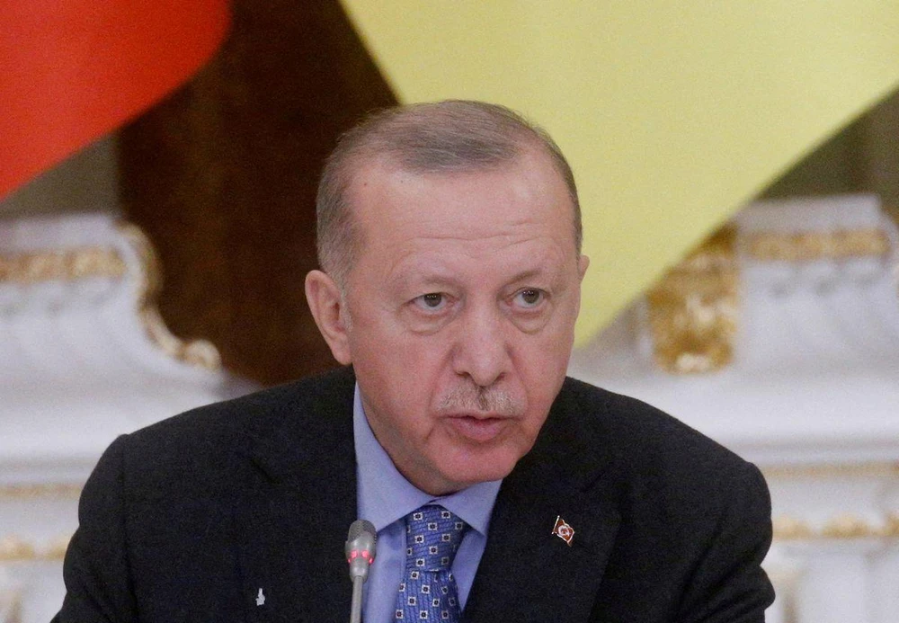 Tổng thống Thổ Nhĩ Kỳ Tayyip Erdogan. Ảnh: REUTERS