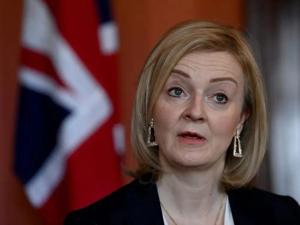 Ngoại trưởng Anh Liz Truss. Ảnh: GETTY IMAGES
