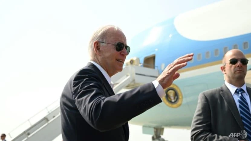 Tổng thống Mỹ Joe Biden trong chuyến công du đến Hàn Quốc. Ảnh: AFP