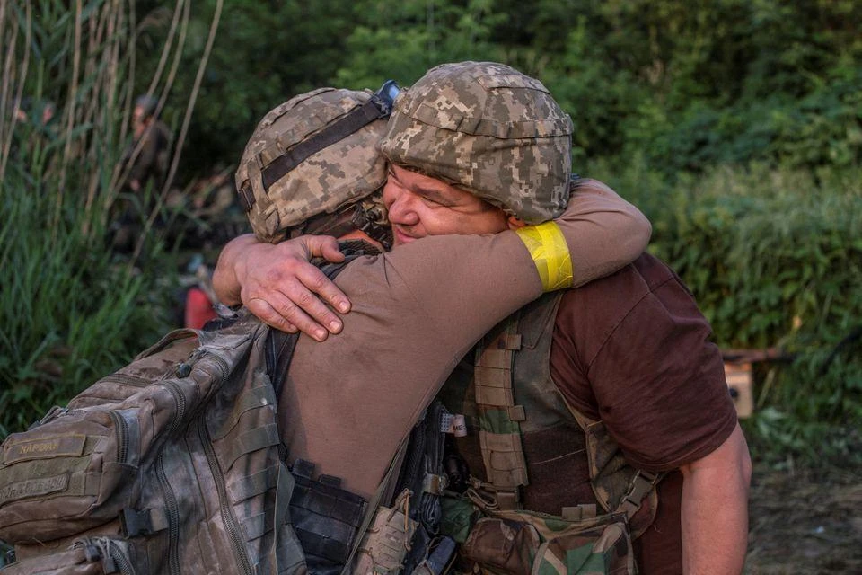 Binh sĩ Ukraine chiến đấu ở TP Severodonetsk. Ảnh: REUTERS