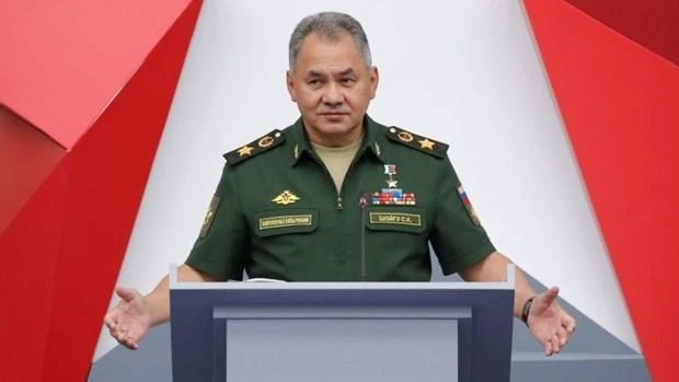 Bộ trưởng Quốc phòng Nga Sergei Shoigu. Ảnh: REUTERS