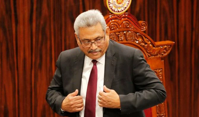 Tổng thống Sri Lanka - ông Gotabaya Rajapaksa. Ảnh: AP