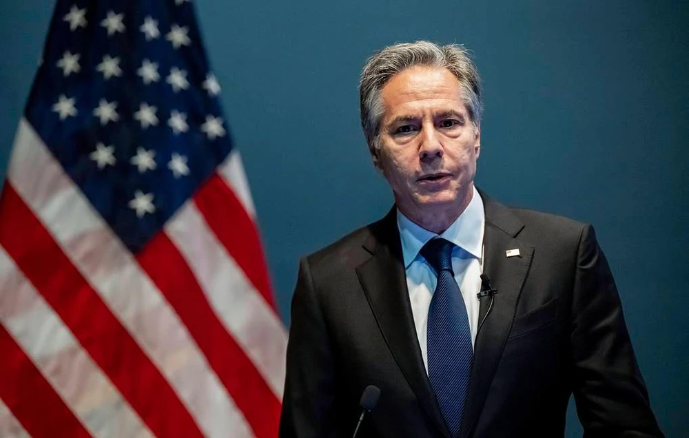 Ngoại trưởng Mỹ Antony Blinken. Ảnh: POOL Ngoại trưởng Mỹ Antony Blinken. Ảnh: POOL