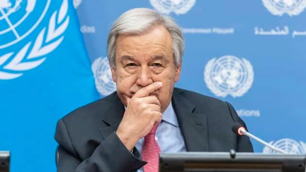 Tổng thư ký Liên Hợp Quốc Antonio Guterres. Ảnh: GETTY IMAGES