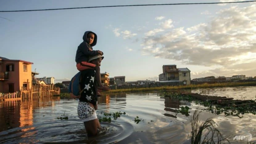 Bão nhiệt đới Ana đã khiến 58 người thiệt mạng và ảnh hưởng đến ít nhất 131.000 người khác ở Madagascar vào tháng 8. Ảnh: AFP