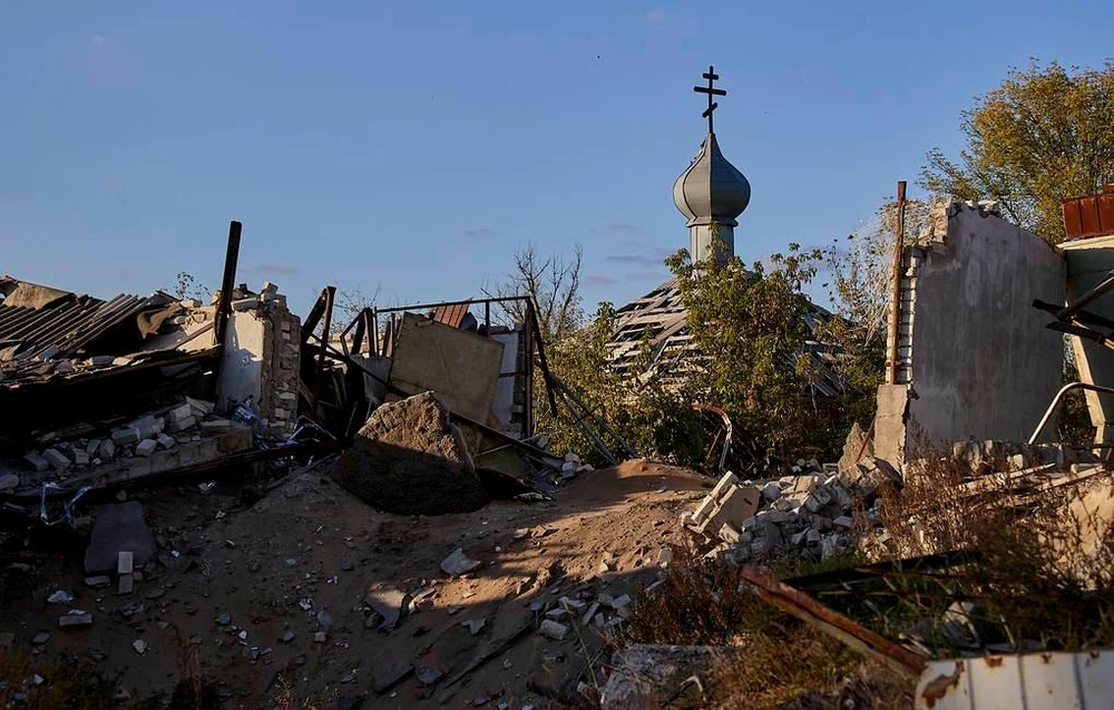 Cơ quan An ninh Liên bang Nga cho biết đã ghi nhận một số lượng đáng kể các cuộc tấn công của Ukraine vào các vùng biên giới của Nga. Ảnh: TASS