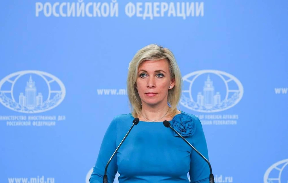 Người phát ngôn Bộ Ngoại giao Nga Maria Zakharova. Ảnh: TASS Người phát ngôn Bộ Ngoại giao Nga Maria Zakharova. Ảnh: TASS