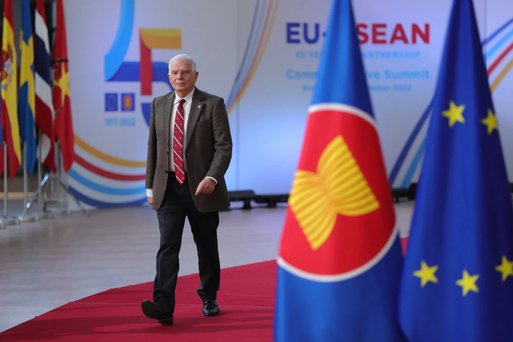 Đại diện Cấp cao Liên minh châu Âu về Chính sách Đối ngoại và An ninh - ông Josep Borrell. Ảnh: TÂN HOA XÃ