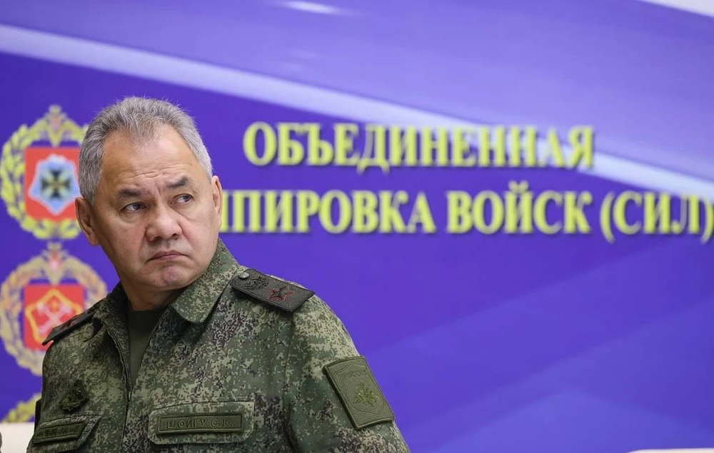 Bộ trưởng Quốc phòng Nga Sergey Shoigu. Ảnh: TASS Bộ trưởng Quốc phòng Nga Sergey Shoigu. Ảnh: TASS