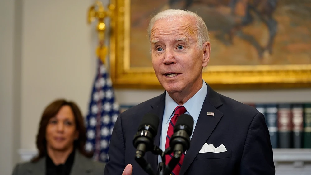 Tổng thống Mỹ Joe Biden. Ảnh: AP
