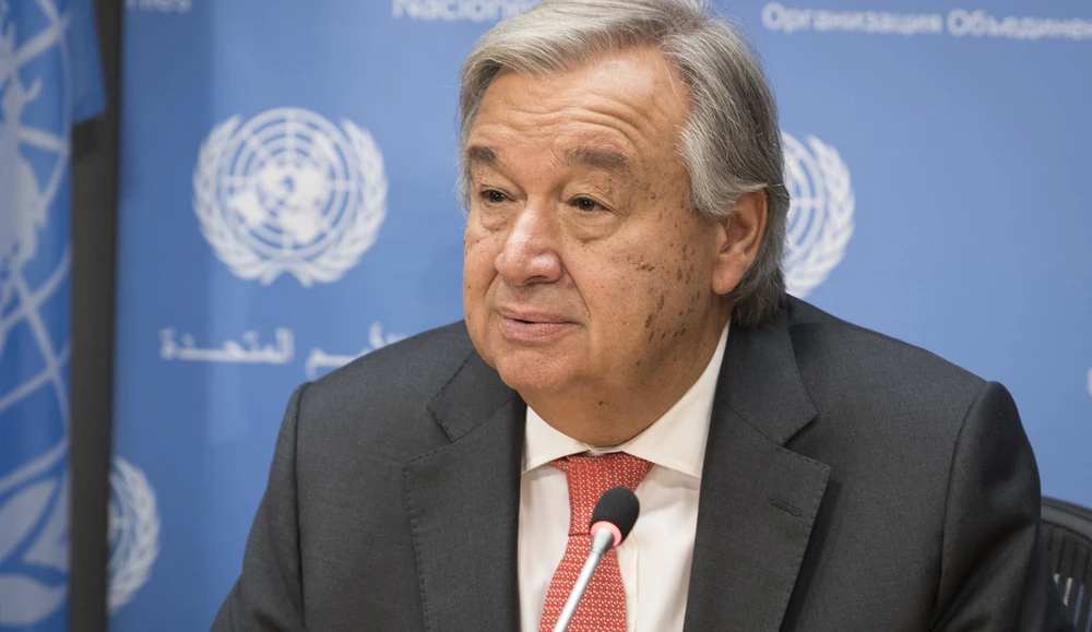 Tổng thư ký Liên Hợp Quốc Antonio Guterres. Ảnh: LIÊN HỢP QUỐC