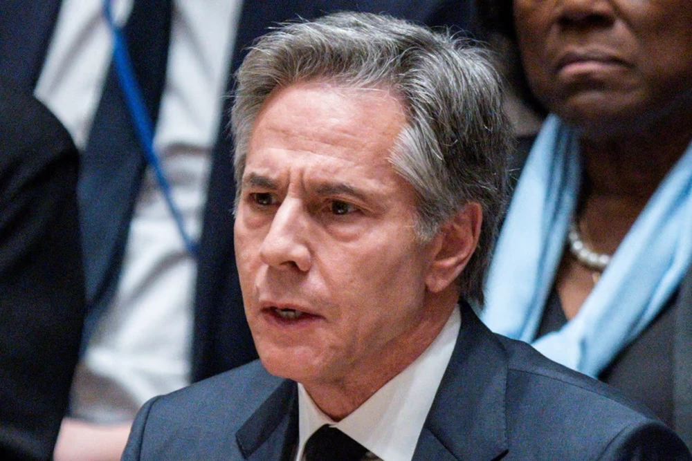 Ngoại trưởng Mỹ Antony Blinken. Ảnh: REUTERS