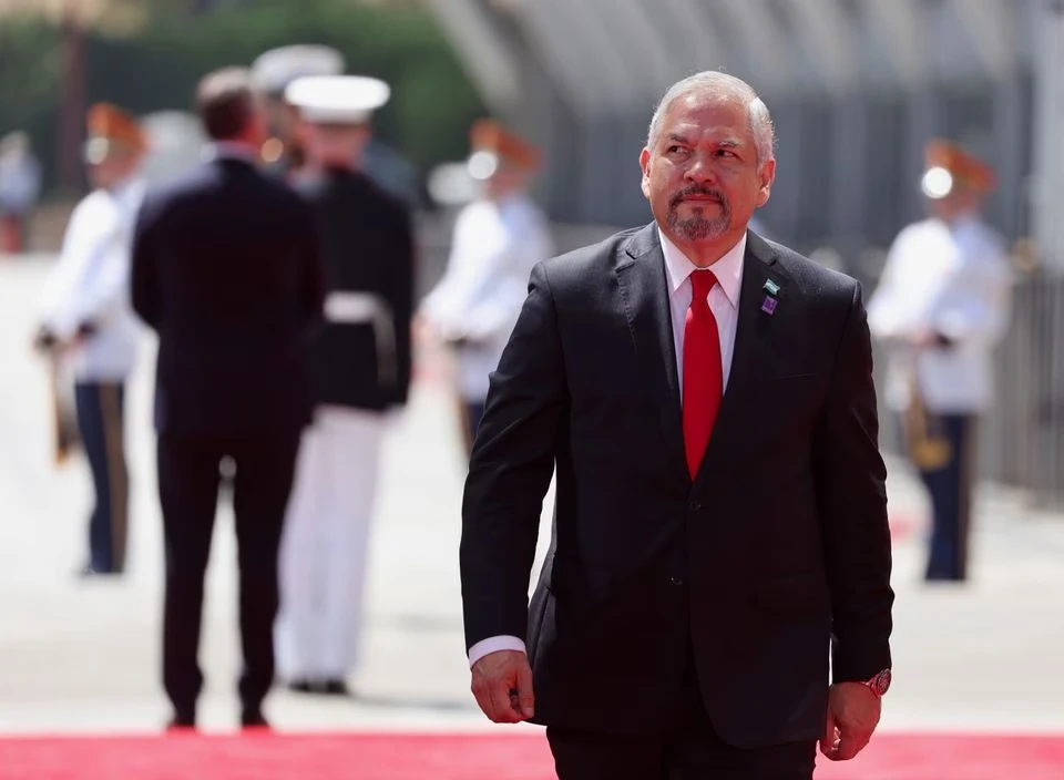 Ngoại trưởng Honduras - ông Eduador Enrique Reina. Ảnh: REUTERS