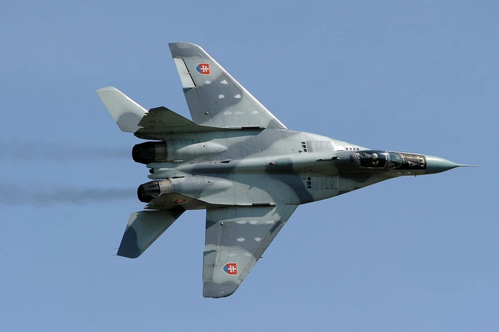 Chiến đấu cơ MiG-29 của Slovakia. Ảnh: SHUTTERSTOCK
