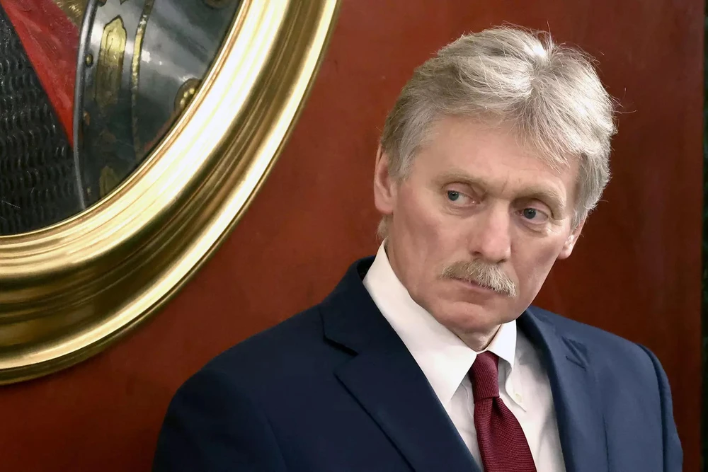 Người phát ngôn điện Kremlin - ông Dmitry Peskov. Ảnh: THE ECONOMIC TIMES