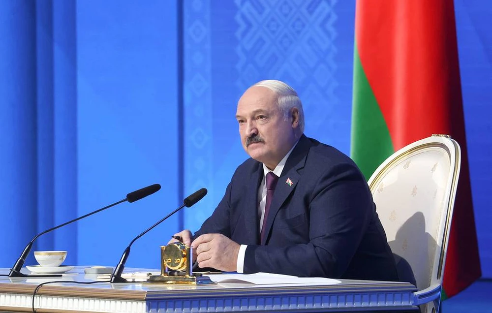 Tổng thống Belarus Alexander Lukashenko. Ảnh: TASS