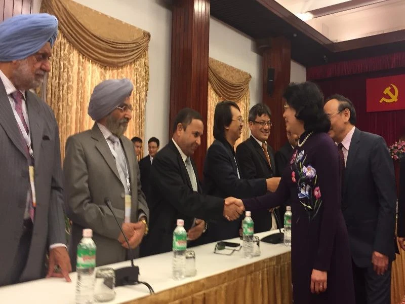 Phó chủ tịch nước tiếp Hiệp, Hội Luật gia quốc tế 