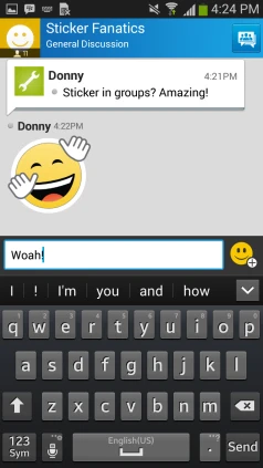 BBM cập nhật cho iOS, Android và BlackBerry 10 ảnh 1