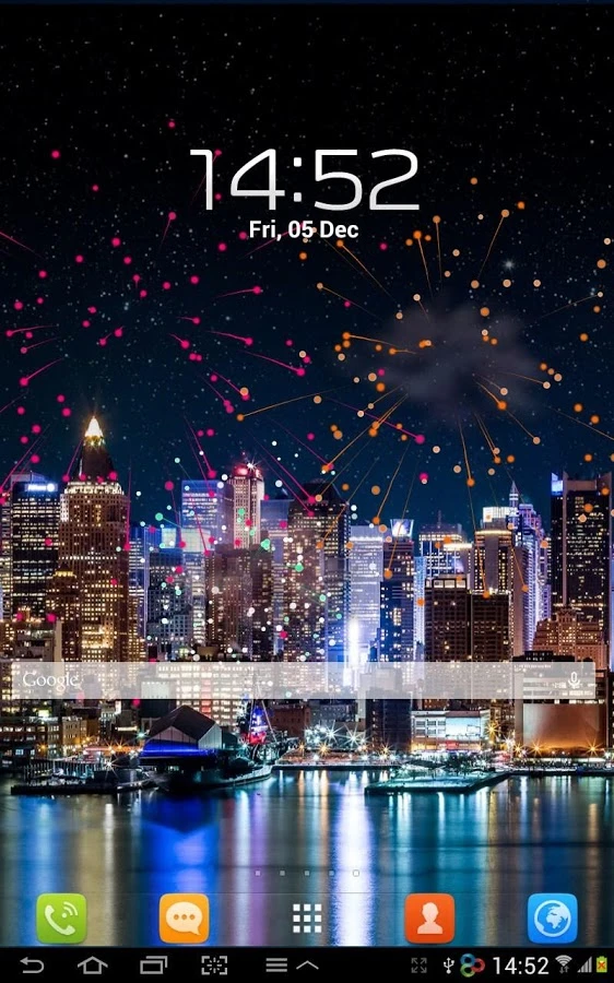 Đón giao thừa với ứng dụng pháo hoa ảnh 2