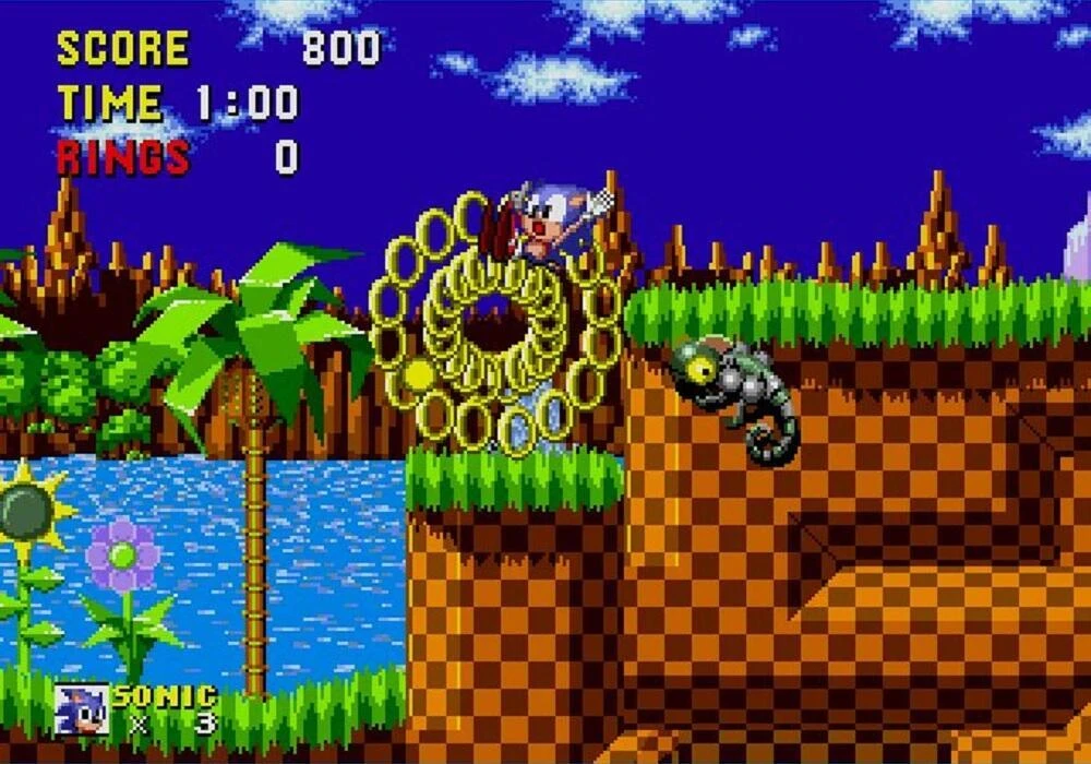Nhiều kĩ năng của Sonic lấy cảm hứng từ game
