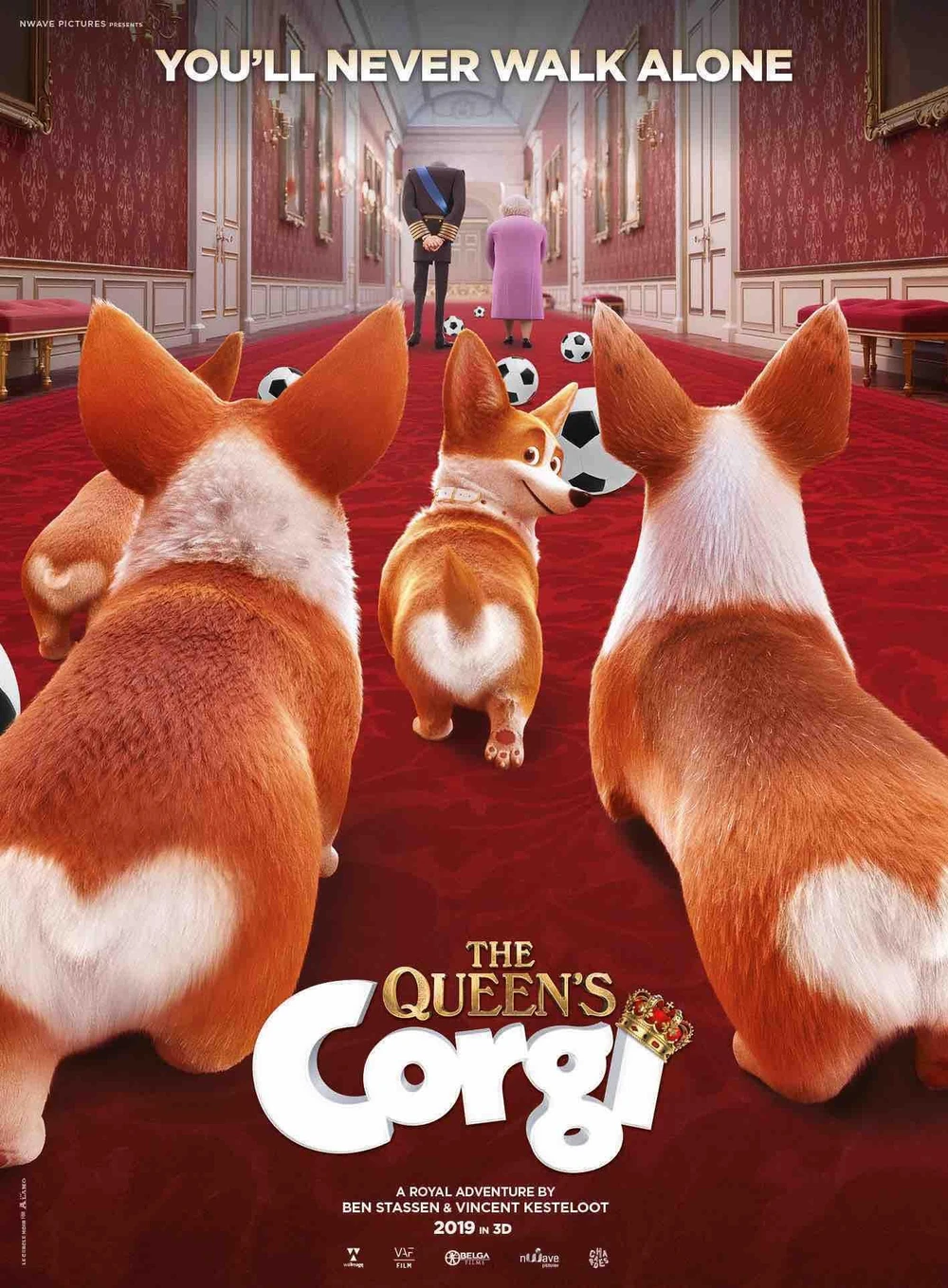 Poster 'Corgi: Những chú chó Hoàng Gia'