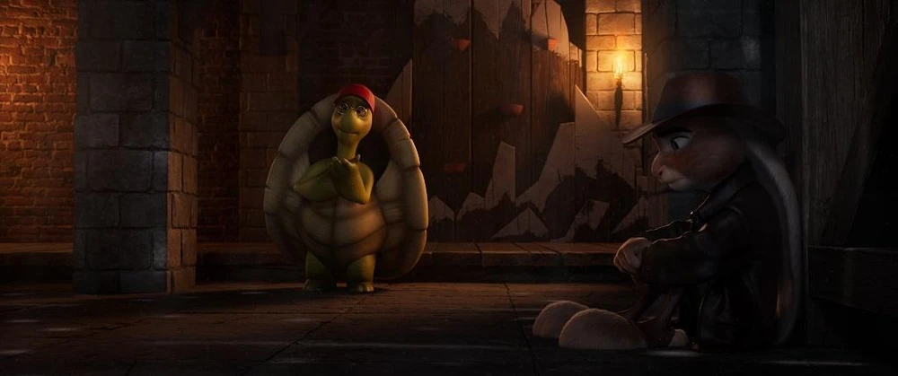 Thỏ Gà và Rùa Abe