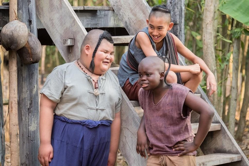 Dàn diễn viên nhí có tạo hình khác lạ và tính cách cực “nhây”.