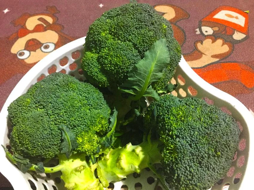 Bông cải xanh rất giàu chất xơ. Ảnh: NHẬT LINH