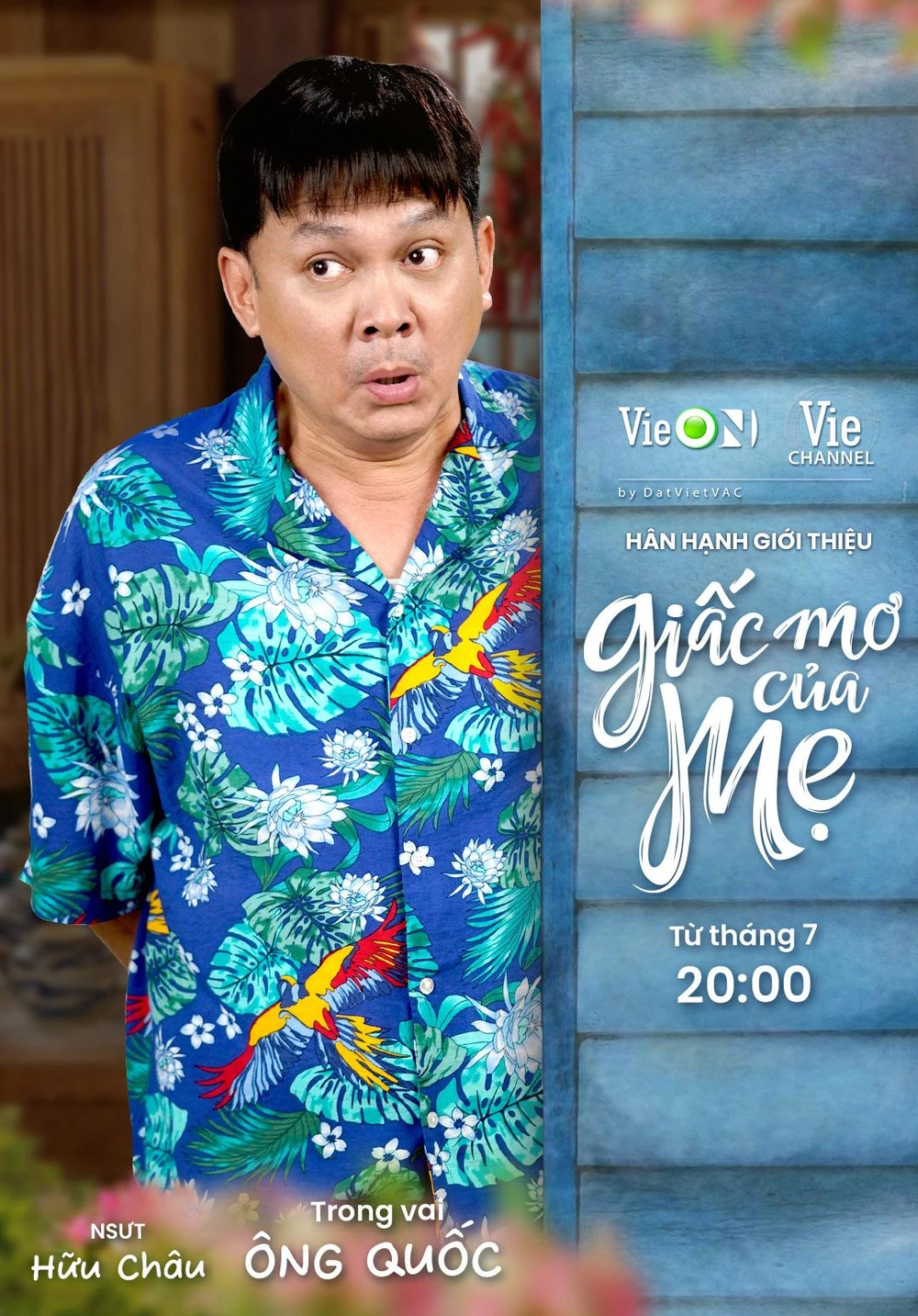 Ông Quốc do NSƯT Hữu Châu thủ vai