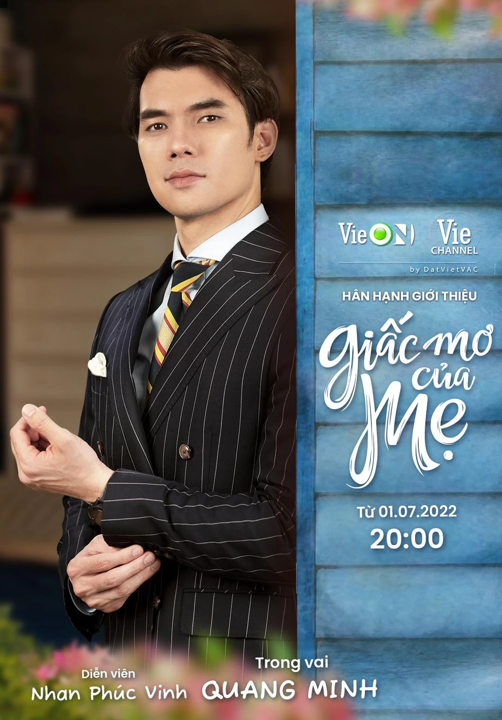 Anh hai Quang Minh do nam diễn viên Nhan Phúc Vinh thủ vai.