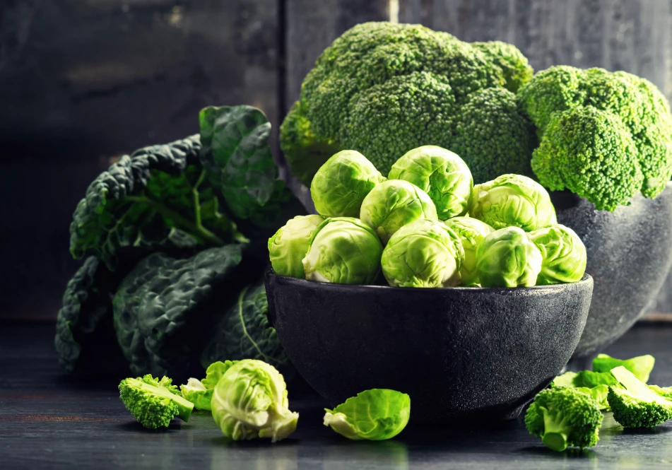 Các loại rau lá xanh rất tốt cho sức khỏe của gan. Ảnh: Shutterstock