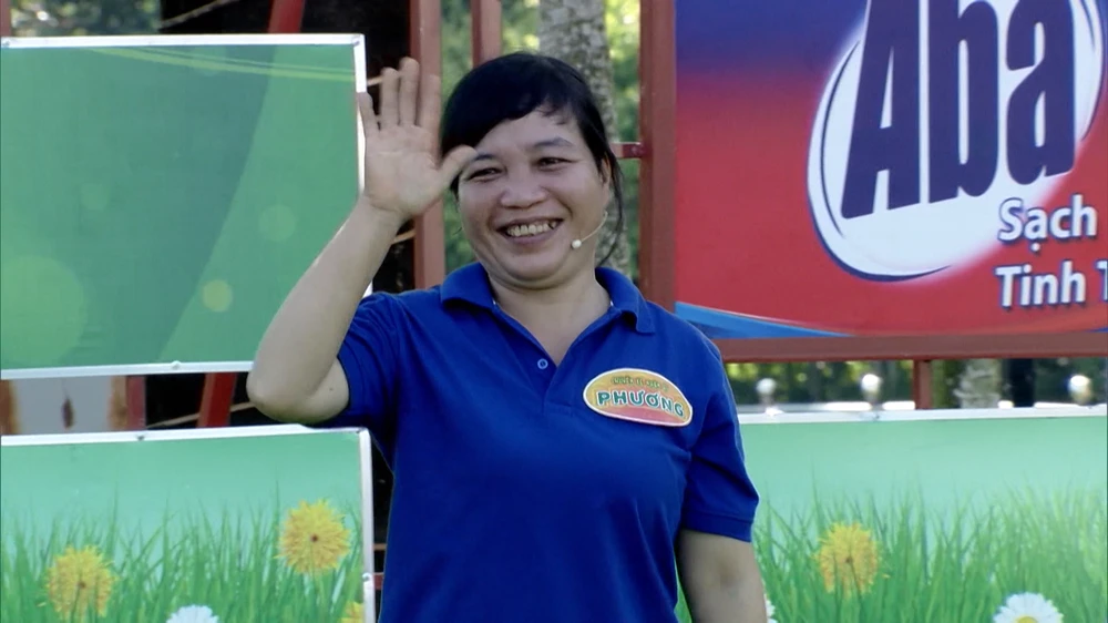 Chị Phạm Thị Phương - một mình gồng gánh nuôi con. Ảnh: BEE