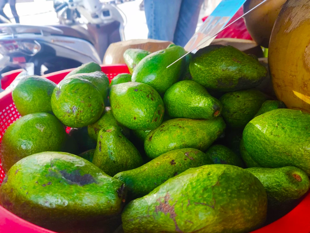 Quả bơ tốt cho sức khỏe tim mạch. Ảnh: NHẬT LINH Quả bơ tốt cho sức khỏe tim mạch. Ảnh: NHẬT LINH