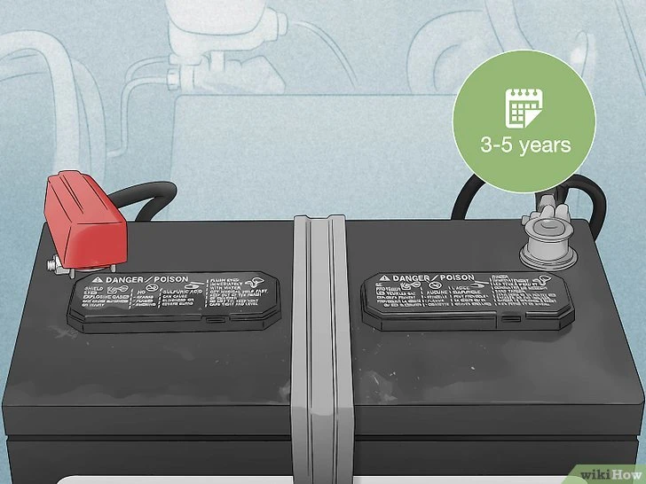 Ắc quy ô tô tiêu chuẩn có tuổi thọ khoảng 3–5 năm