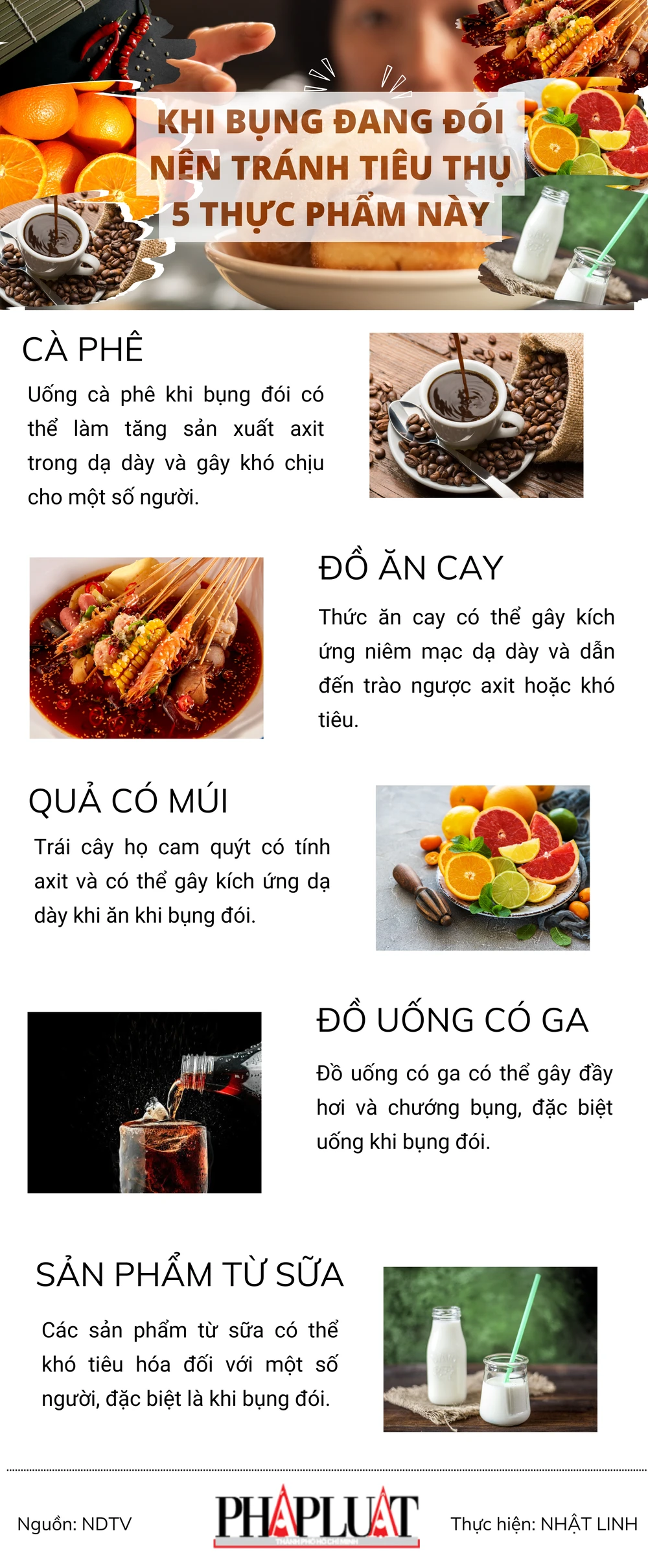 Khi bụng đang đói