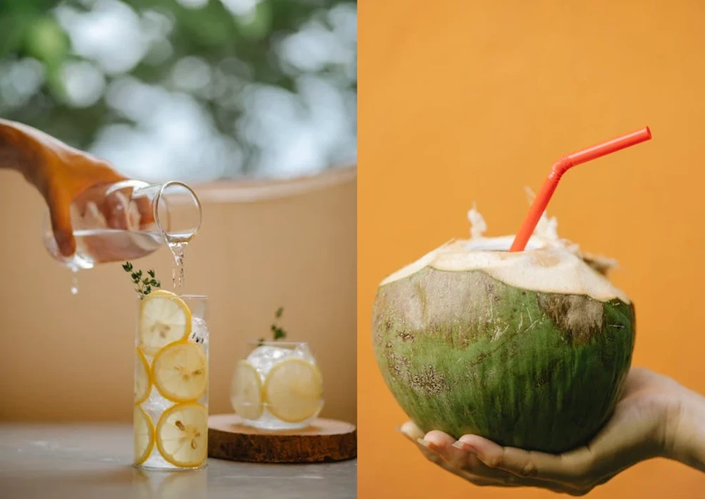 Nước dừa và nước chanh: Loại nào tốt hơn cho việc bổ sung nước trong mùa hè?
