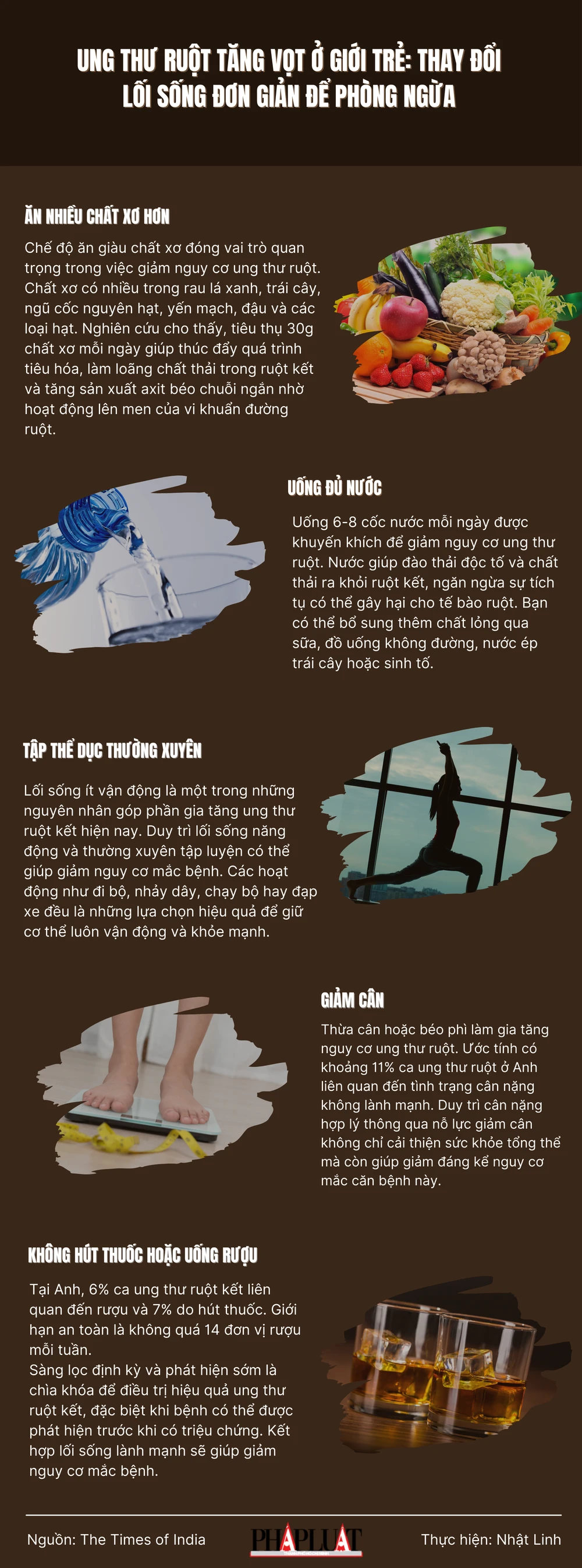 Ung thư ruột tăng vọt ở giới trẻ: Thay đổi lối sống đơn giản để phòng ngừa