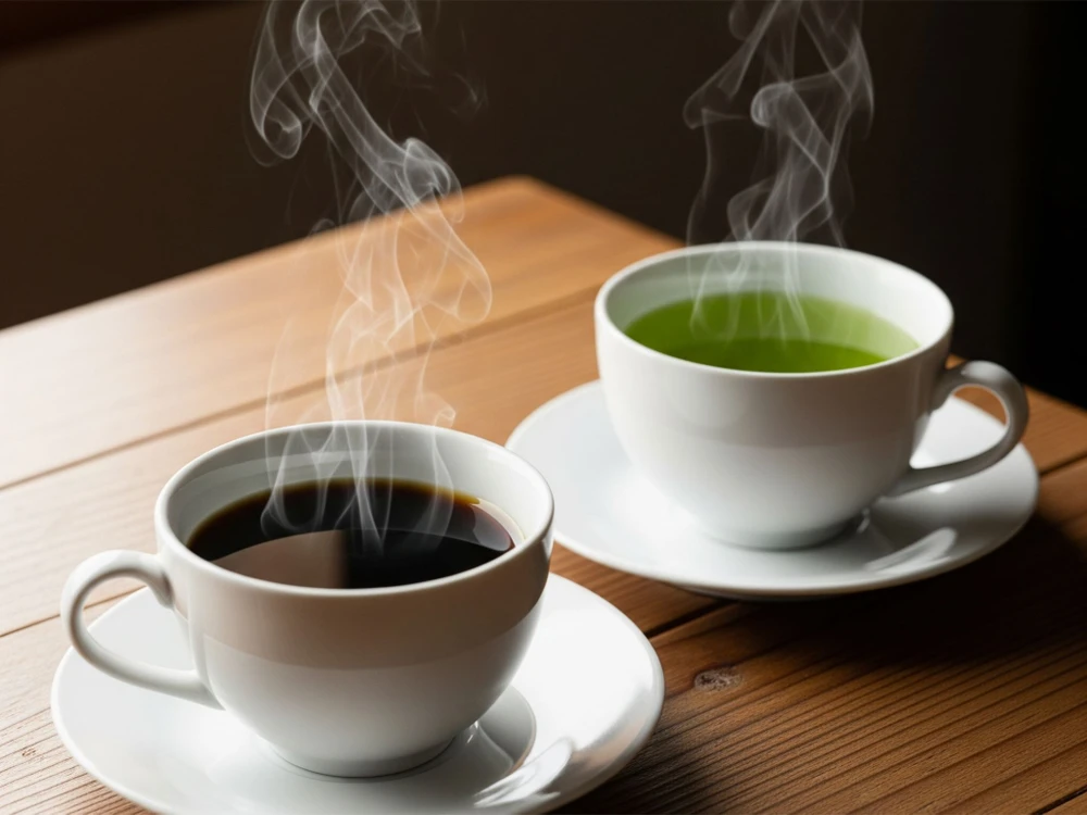 Trà xanh hay cà phê đen: Cái nào tốt hơn cho việc giảm cân?