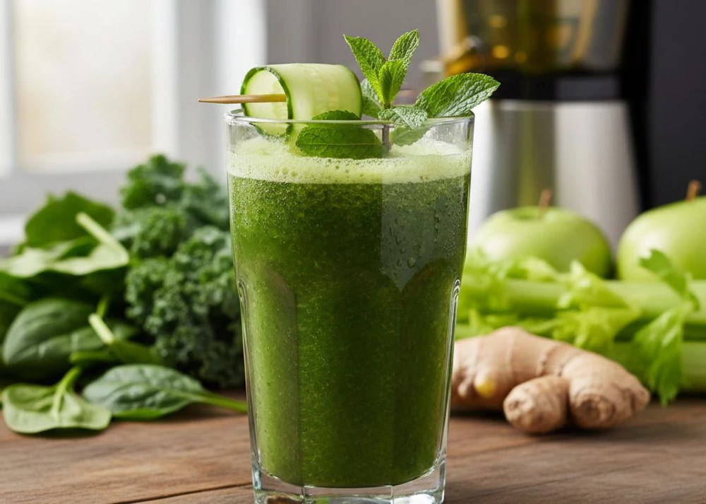 Điều gì sẽ xảy ra khi bạn uống nước ép rau xanh mỗi ngày?