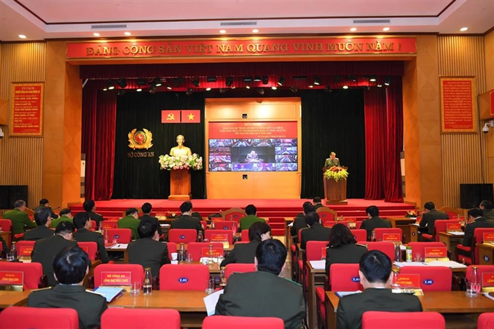 Toàn cảnh hội nghị. Ảnh: BCA