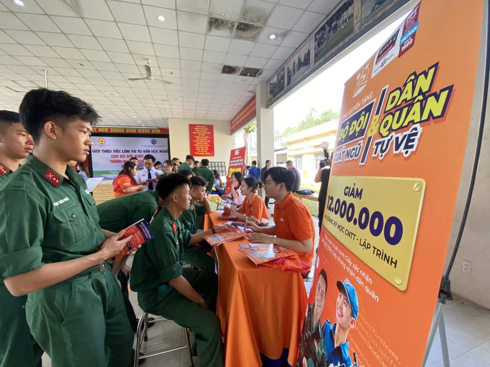 Bộ đội sắp xuất ngũ