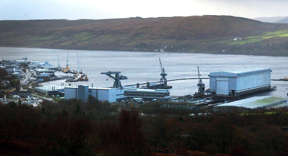 căn cứ Falslane ở Scotland