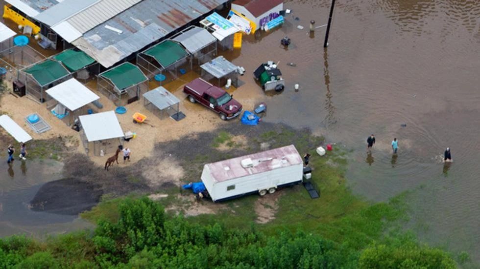 ngập lụt kinh hoàng ở Ấn Độ
