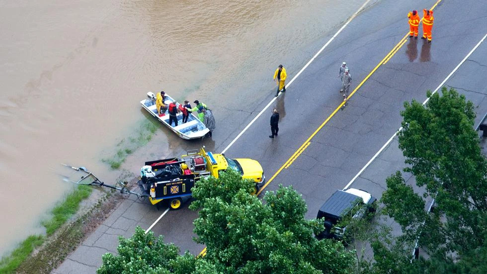 ngập lụt kinh hoàng ở Ấn Độ